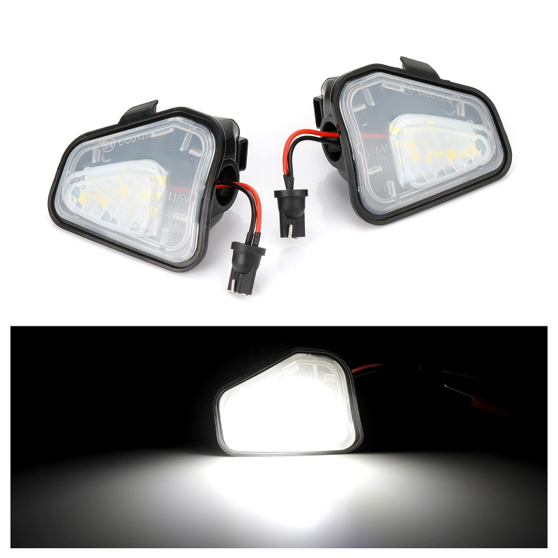 Set 2 x led puddle light Volkswagen Passat B7 CC Scirocco Jetta Eos lumini oglinzi