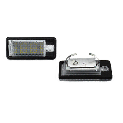 Set 2 x led numar inmatriculare A3 A4 A6 A8 Q7 RS4 Audi