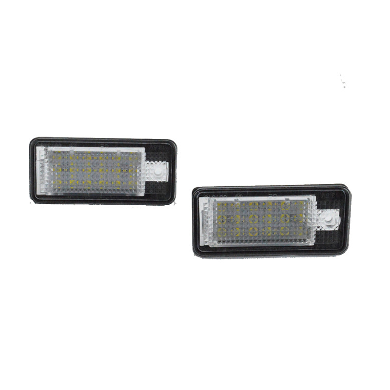 Set 2 x led numar inmatriculare A3 A4 A6 A8 Q7 RS4 Audi